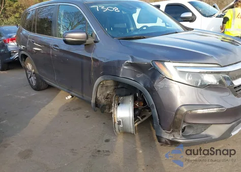 2020 Honda Pilot 2Wd Ex-L W/Navi from USA, damaged, VIN 5FNYF5H41LB007308